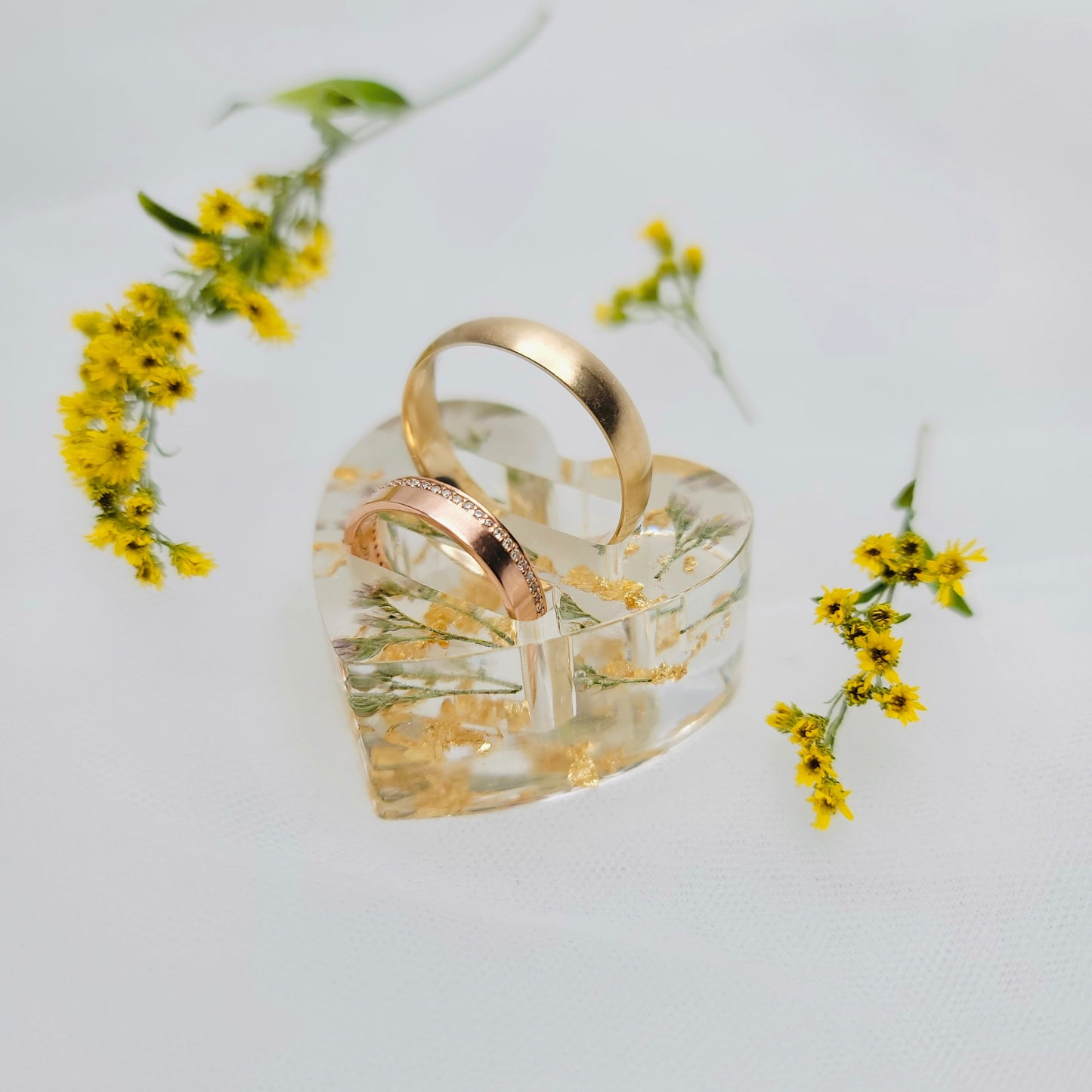 Double Slot Ring Holder